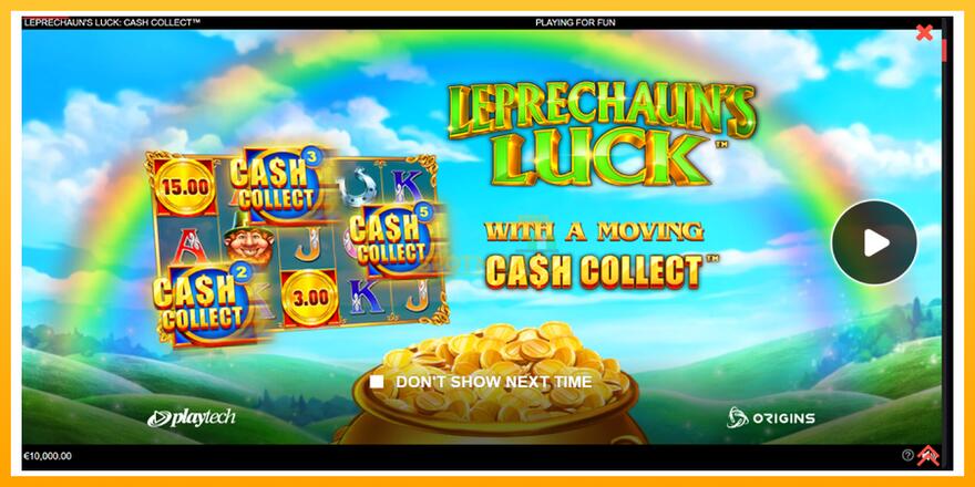 Máquina de jogos Leprechauns Luck Cash Collect Megaways PowerPlay Jackpot - chance de ganhar dinheiro, foto 1