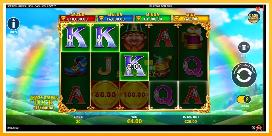 Máquina de jogos Leprechauns Luck Cash Collect Megaways PowerPlay Jackpot - chance de ganhar dinheiro, foto 4