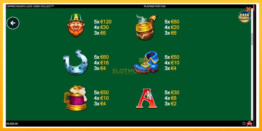 Máquina de jogos Leprechauns Luck Cash Collect Megaways PowerPlay Jackpot - chance de ganhar dinheiro, foto 5