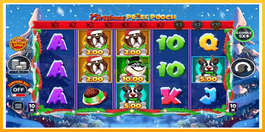 Máquina de jogos Christmas Prize Pooch - chance de ganhar dinheiro, foto 1