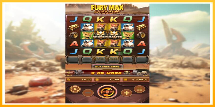 Máquina de jogos Fury Max Lucky Road - chance de ganhar dinheiro, foto 2