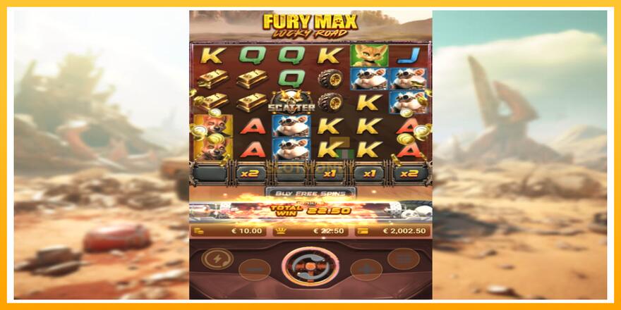 Máquina de jogos Fury Max Lucky Road - chance de ganhar dinheiro, foto 3