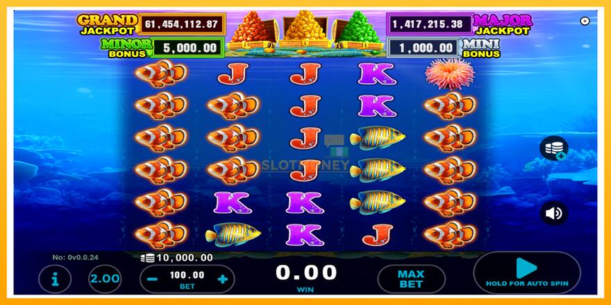 Máquina de jogos Clown Fish Treasure - chance de ganhar dinheiro, foto 1