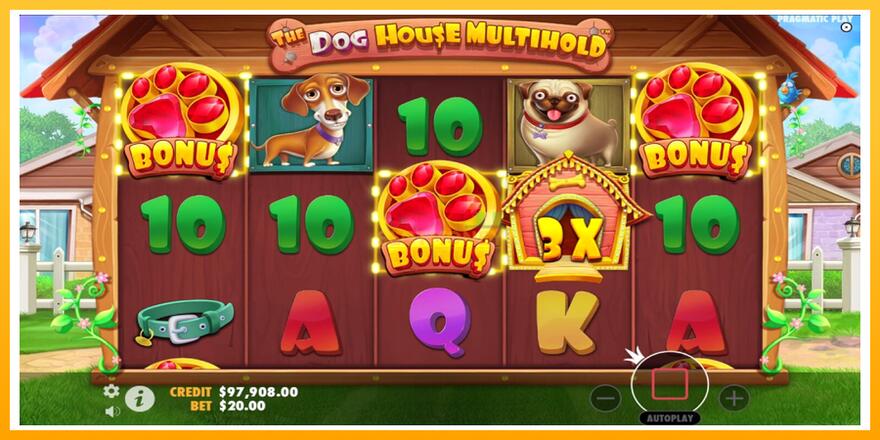 Máquina de jogos The Dog House Multihold - chance de ganhar dinheiro, foto 3