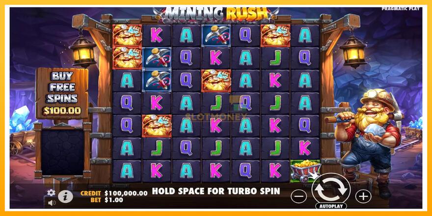 Máquina de jogos Mining Rush - chance de ganhar dinheiro, foto 2