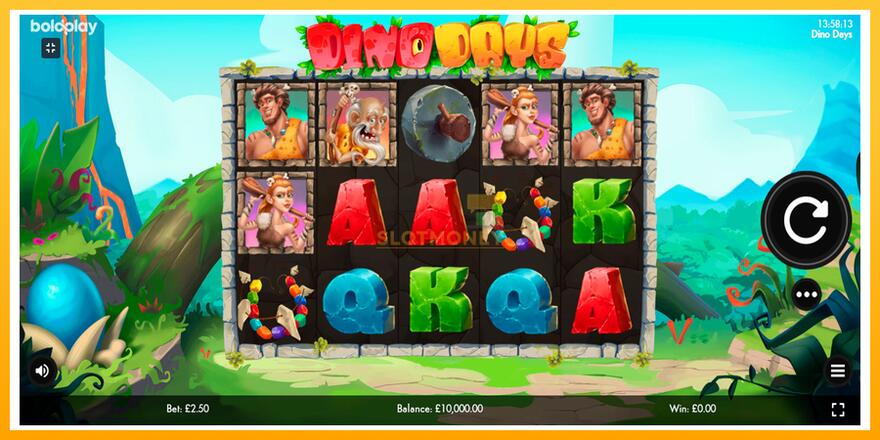 Máquina de jogos Dino Days - chance de ganhar dinheiro, foto 1