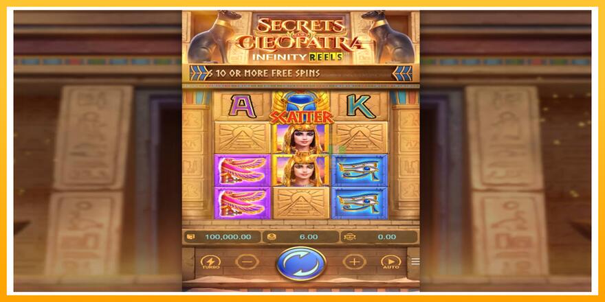 Máquina de jogos Secrets of Cleopatra - chance de ganhar dinheiro, foto 1