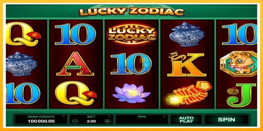 Máquina de jogos Lucky Zodiac - chance de ganhar dinheiro, foto 2