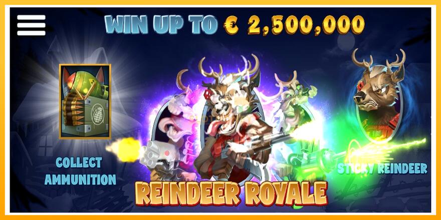 Máquina de jogos Reindeer Royale - chance de ganhar dinheiro, foto 4