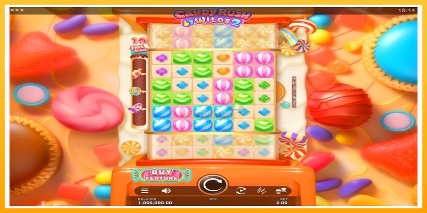 Máquina de jogos Candy Rush Wilds 2 - chance de ganhar dinheiro, foto 1