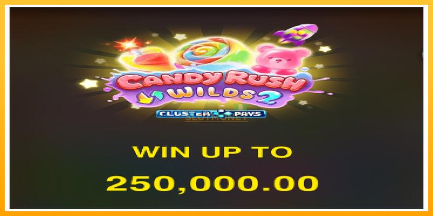 Máquina de jogos Candy Rush Wilds 2 - chance de ganhar dinheiro, foto 3