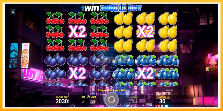 Máquina de jogos 1win Double Hot - chance de ganhar dinheiro, foto 7