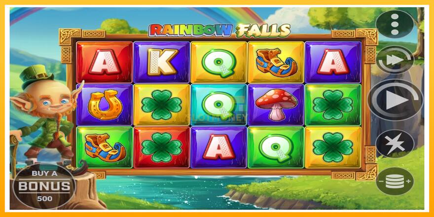 Máquina de jogos Rainbow Falls - chance de ganhar dinheiro, foto 1