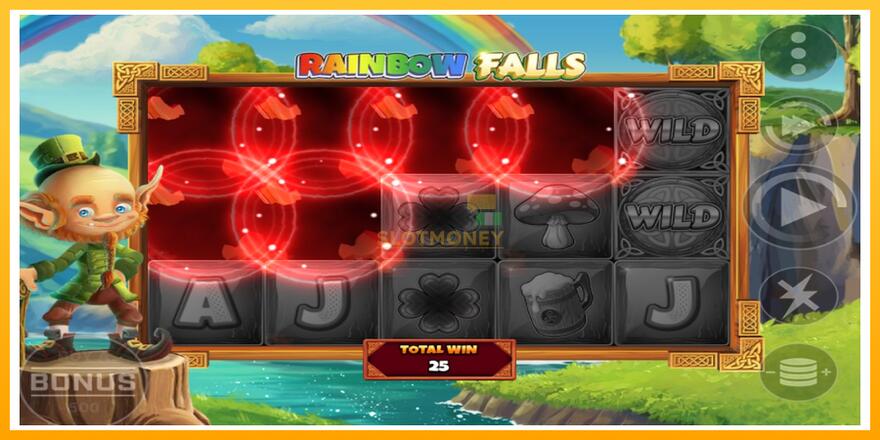 Máquina de jogos Rainbow Falls - chance de ganhar dinheiro, foto 2