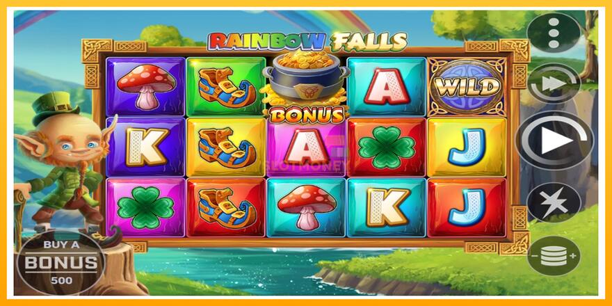 Máquina de jogos Rainbow Falls - chance de ganhar dinheiro, foto 3