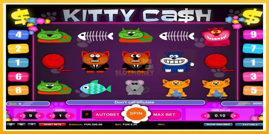 Máquina de jogos Kitty Cash - chance de ganhar dinheiro, foto 1