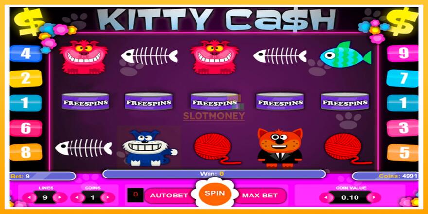 Máquina de jogos Kitty Cash - chance de ganhar dinheiro, foto 2