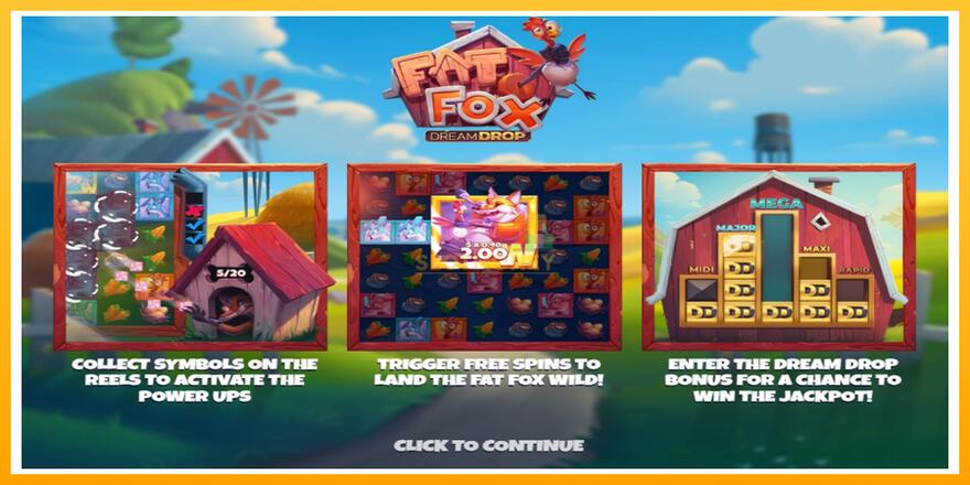 Máquina de jogos Fat Fox Dream Drop - chance de ganhar dinheiro, foto 3