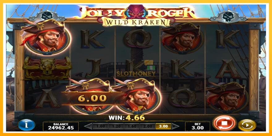 Máquina de jogos Jolly Roger Wild Kraken - chance de ganhar dinheiro, foto 4