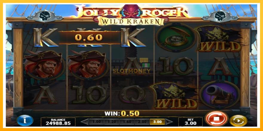 Máquina de jogos Jolly Roger Wild Kraken - chance de ganhar dinheiro, foto 5