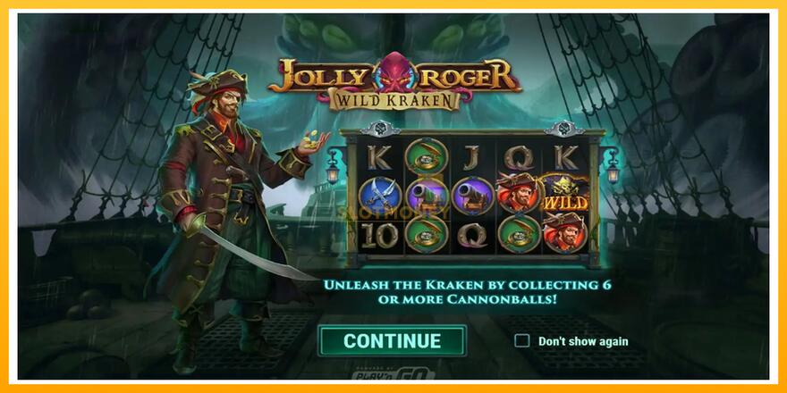 Máquina de jogos Jolly Roger Wild Kraken - chance de ganhar dinheiro, foto 6