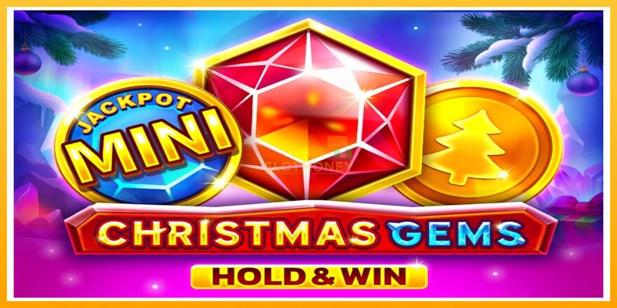 Máquina de jogos Christmas Gems Hold & Win - chance de ganhar dinheiro, foto 1