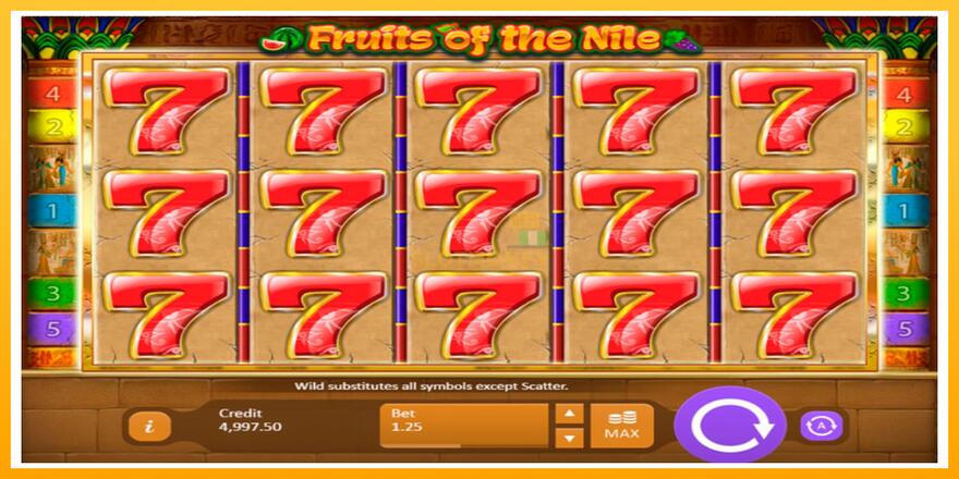 Máquina de jogos Fruits of the Nile - chance de ganhar dinheiro, foto 2