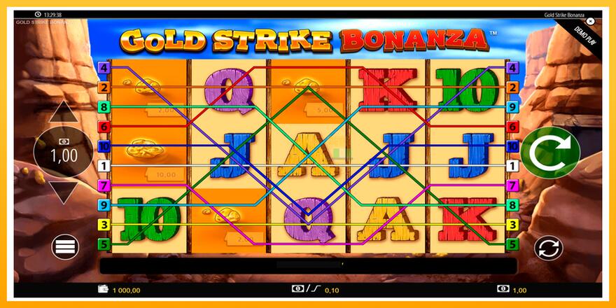 Máquina de jogos Gold Strike Bonanza - chance de ganhar dinheiro, foto 1