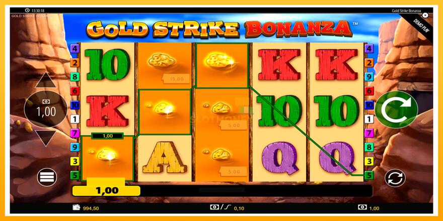 Máquina de jogos Gold Strike Bonanza - chance de ganhar dinheiro, foto 3