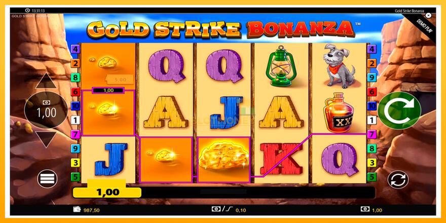 Máquina de jogos Gold Strike Bonanza - chance de ganhar dinheiro, foto 5