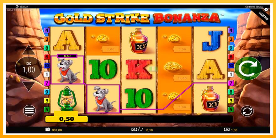 Máquina de jogos Gold Strike Bonanza - chance de ganhar dinheiro, foto 6