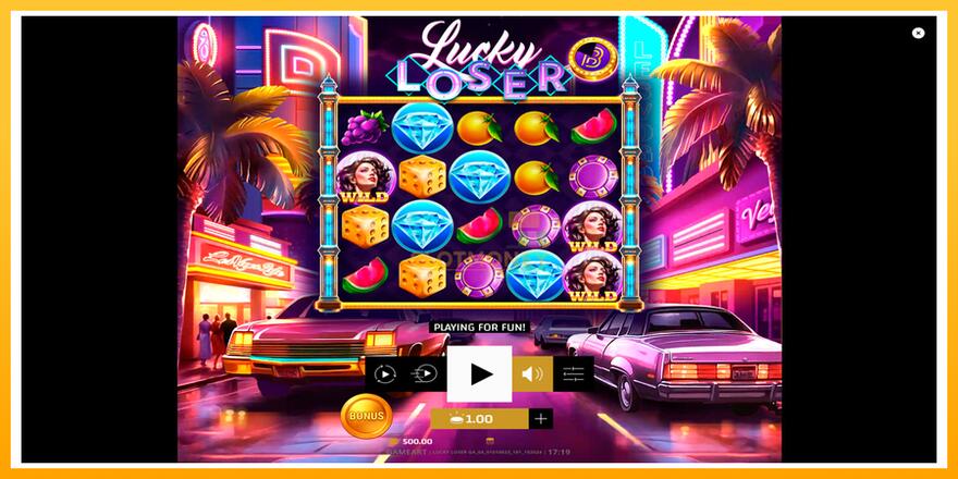 Máquina de jogos Lucky Loser - chance de ganhar dinheiro, foto 1