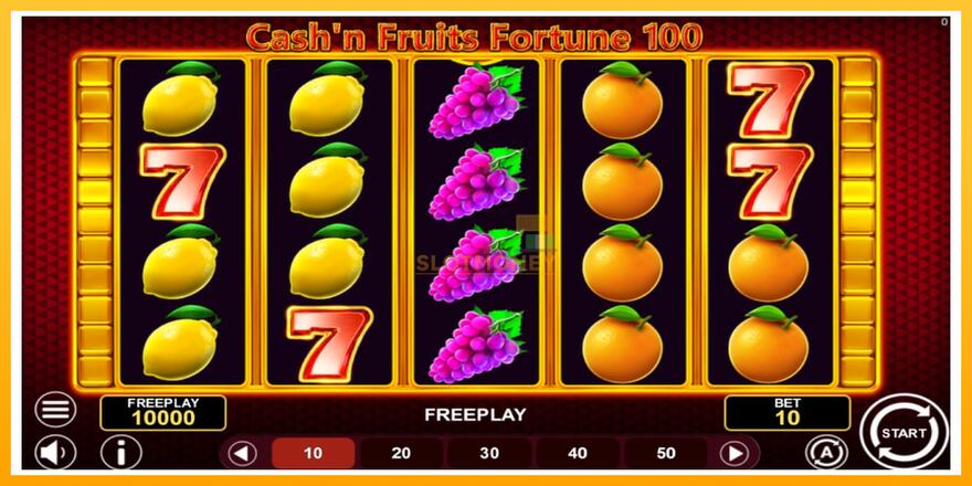 Máquina de jogos Cashn Fruits Fortune 100 - chance de ganhar dinheiro, foto 1