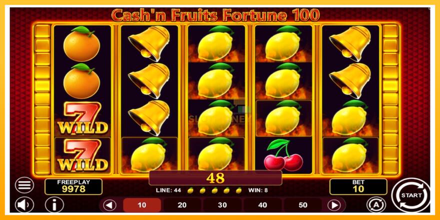 Máquina de jogos Cashn Fruits Fortune 100 - chance de ganhar dinheiro, foto 2