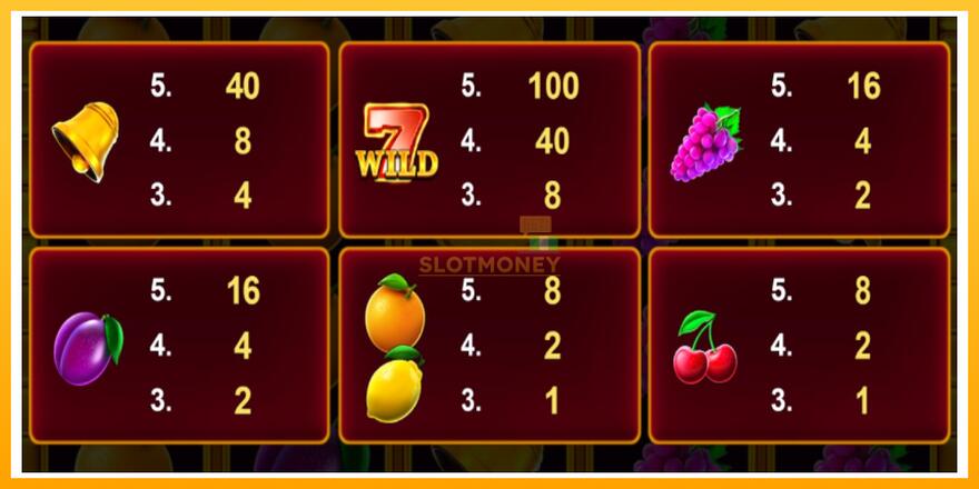 Máquina de jogos Cashn Fruits Fortune 100 - chance de ganhar dinheiro, foto 4