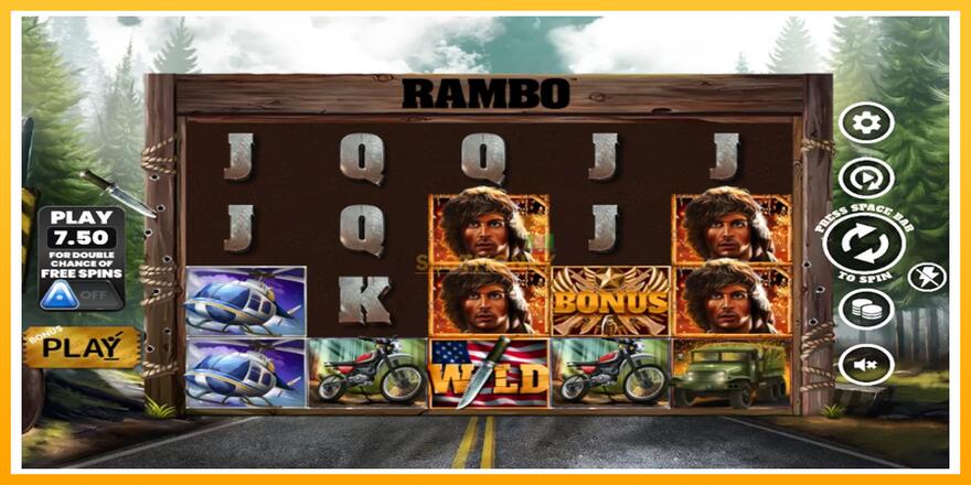 Máquina de jogos Rambo - chance de ganhar dinheiro, foto 1