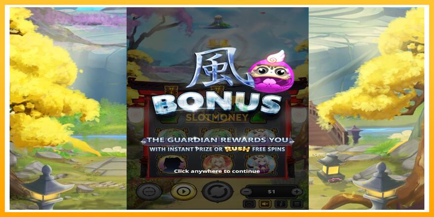 Máquina de jogos Godai Guardians - chance de ganhar dinheiro, foto 3