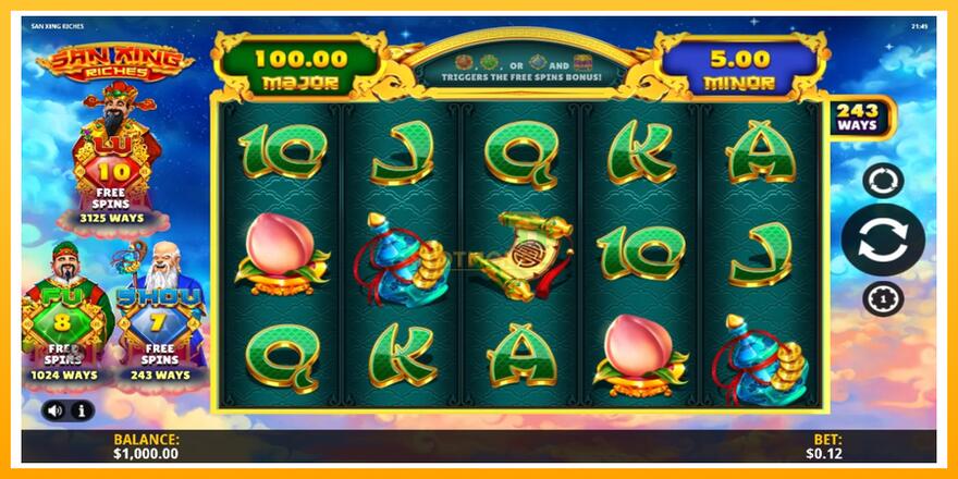 Máquina de jogos San Xing Riches - chance de ganhar dinheiro, foto 3