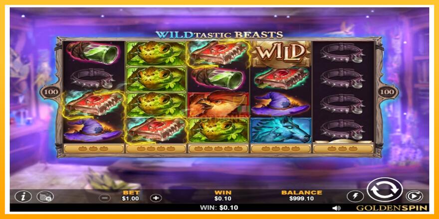 Máquina de jogos Wildtastic Beasts - chance de ganhar dinheiro, foto 2