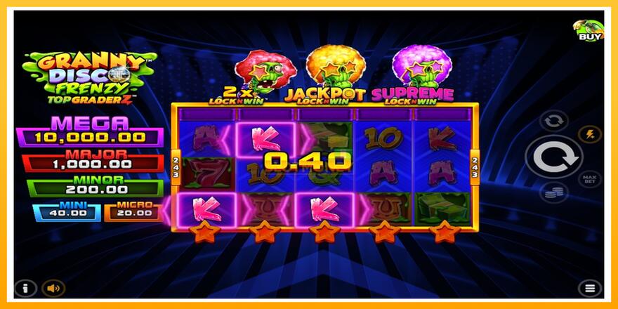 Máquina de jogos Granny Disco Frenzy - chance de ganhar dinheiro, foto 3