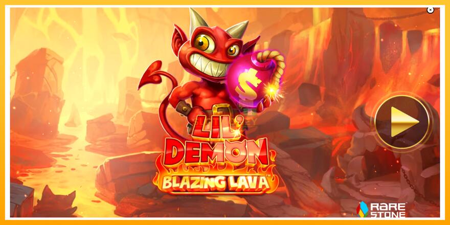 Máquina de jogos Lil Demon Blazing Lava - chance de ganhar dinheiro, foto 1