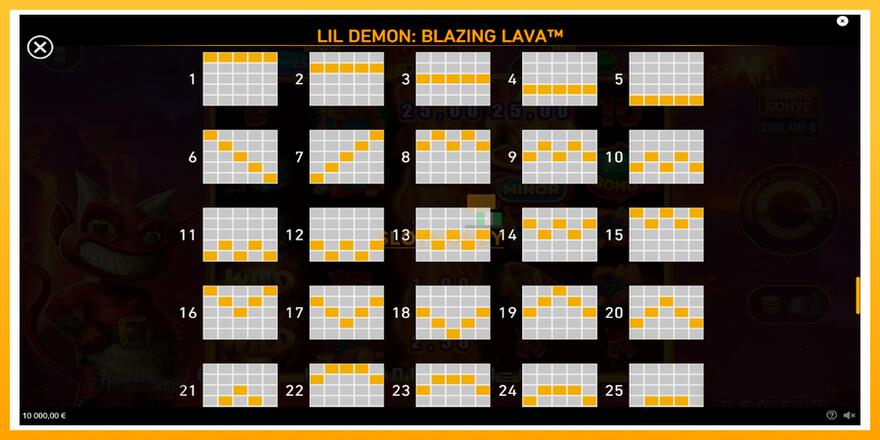 Máquina de jogos Lil Demon Blazing Lava - chance de ganhar dinheiro, foto 6