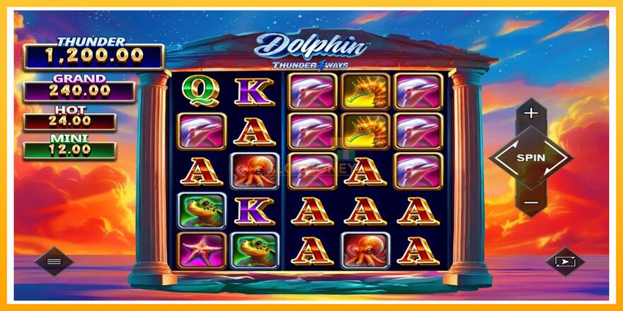 Máquina de jogos Dolphin Thunder Ways - chance de ganhar dinheiro, foto 1