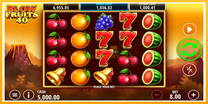 Máquina de jogos Blow Fruits 40 - chance de ganhar dinheiro, foto 1