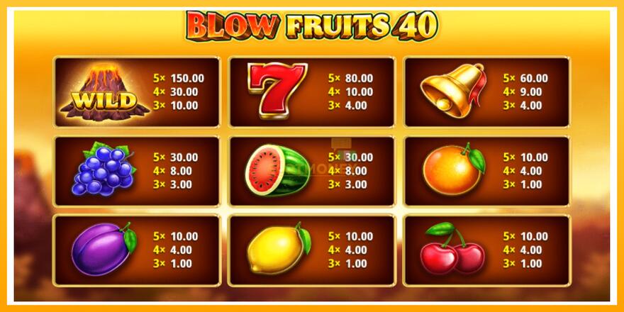 Máquina de jogos Blow Fruits 40 - chance de ganhar dinheiro, foto 4