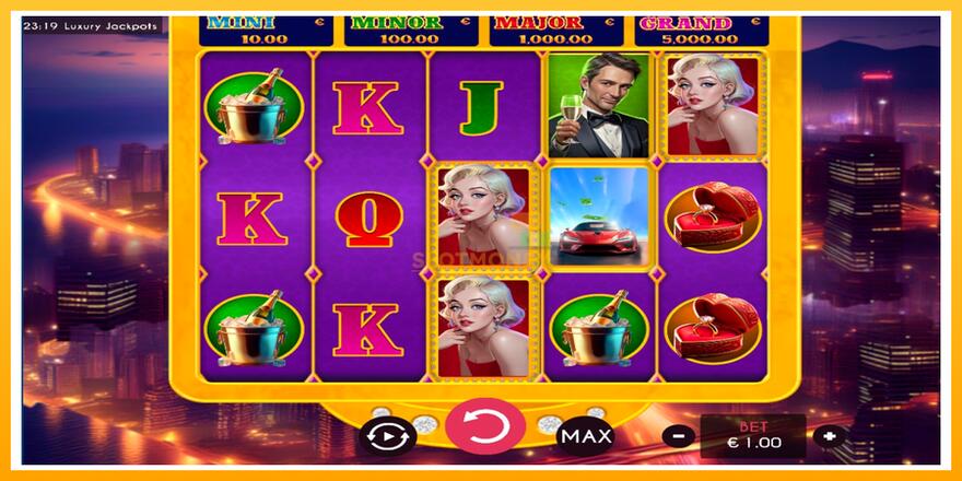 Máquina de jogos Luxury Jackpots - chance de ganhar dinheiro, foto 1