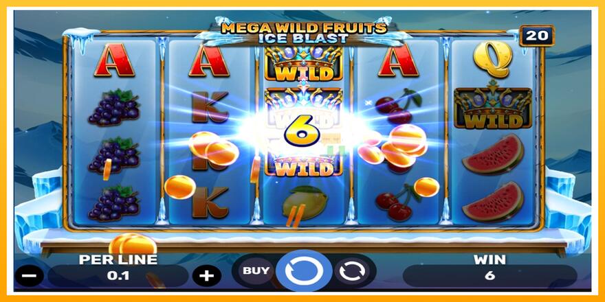 Máquina de jogos Mega Wild Fruits - Ice Blast - chance de ganhar dinheiro, foto 2