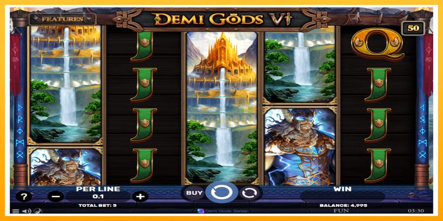 Máquina de jogos Demi Gods 6 - chance de ganhar dinheiro, foto 2