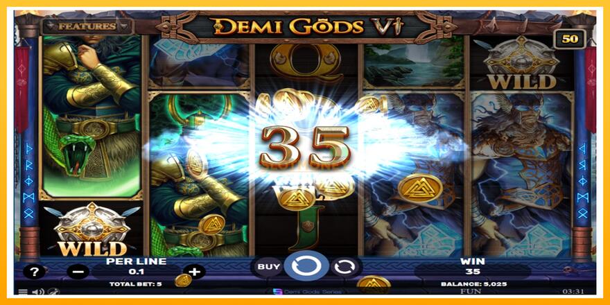 Máquina de jogos Demi Gods 6 - chance de ganhar dinheiro, foto 3