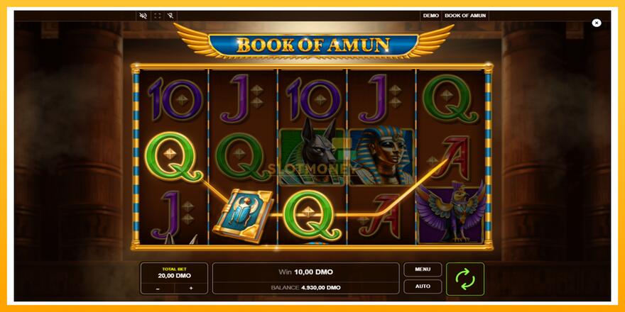 Máquina de jogos Book of Amun - chance de ganhar dinheiro, foto 2